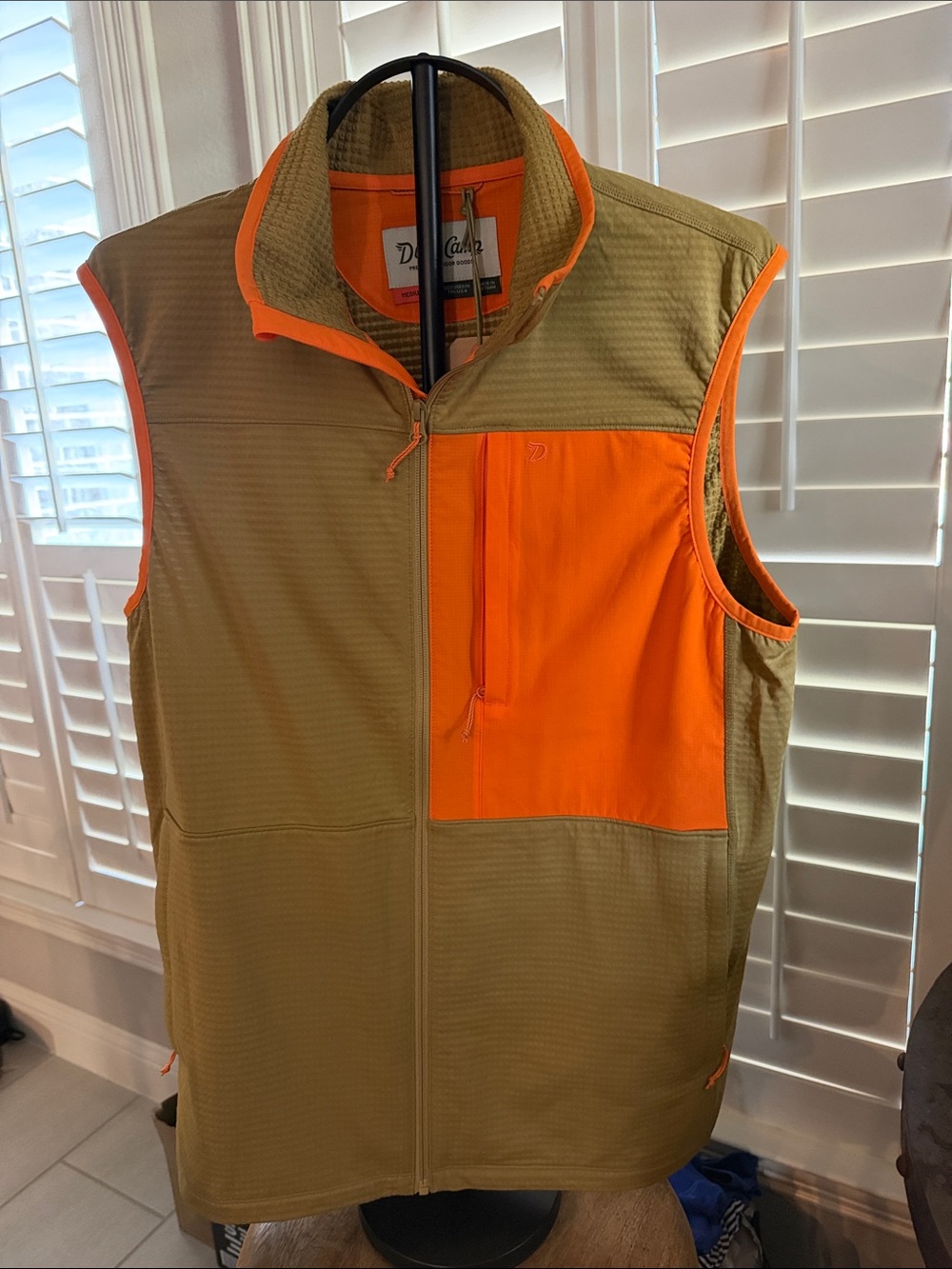 Duck Camp M’s lightweight grid tech vest